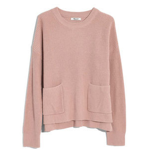 Madewell Patch Pocket Pullover Sweater, Size XXS